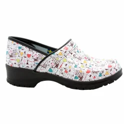 BJORK Flex Pro Catlove Closed Back Leather Clogs - CLOSEOUT