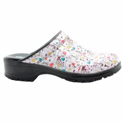 BJORK Flex Pro Catlove Open Back Leather Clogs - CLOSEOUT
