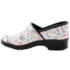 BJORK Flex Pro Closed Back Leather Clogs - CLOSEOUT