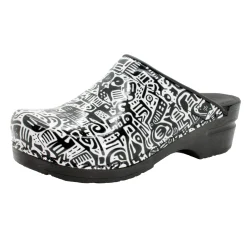 BJORK Juni Open Back Pro Leather Clogs