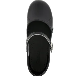 BJORK MARCELLA Mary Jane Cabrio Leather Clogs