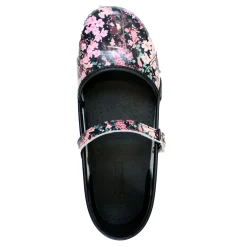 BJORK MARCELLA Mary Jane Clogs in Josse Printed Leather - CLOSEOUT