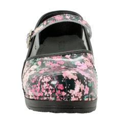 BJORK MARCELLA Mary Jane Clogs in Josse Printed Leather - CLOSEOUT