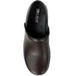BJORK Men's Flex Pro Closed Back Leather Clogs - CLOSEOUT