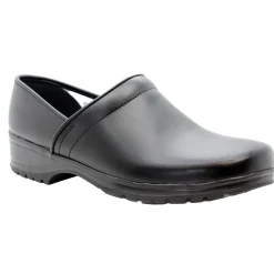 BJORK Men's Flex Pro Closed Back Leather Clogs - CLOSEOUT
