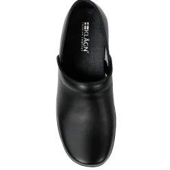 BJORK Men's Flex Pro Closed Back Leather Clogs - CLOSEOUT