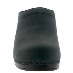 BJORK Men's SAM OPEN BACK Oiled Leather Clogs - CLOSEOUT