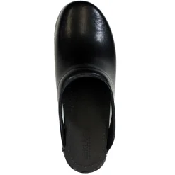 BJORK Men's STEIN Open Back Cabrio Leather Clogs - CLOSEOUT