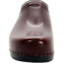 BJORK Men's STEIN Open Back Cabrio Leather Clogs - CLOSEOUT