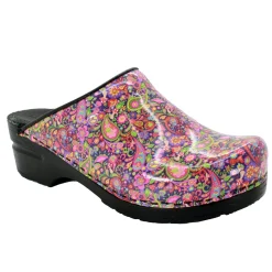 BJORK Peace Open Back Pro Leather Clogs