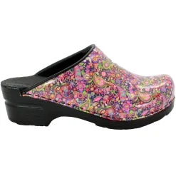 BJORK Peace Open Back Pro Leather Clogs