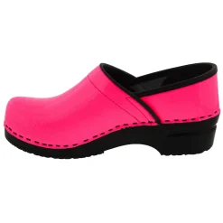 BJORK PRO ELSA Neon Pink (Ltd. Edition) Patent Leather Clogs
