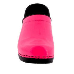 BJORK PRO ELSA Neon Pink (Ltd. Edition) Patent Leather Clogs