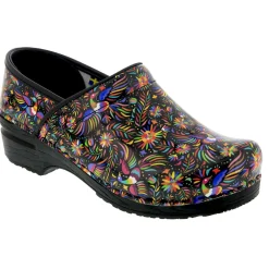 BJORK PROFESSIONAL Araceli Leather Clogs - CLOSEOUT