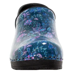 BJORK PROFESSIONAL Atalie Printed Leather Clogs - CLOSEOUT