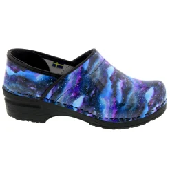 BJORK PROFESSIONAL Cosmos Leather Clogs - CLOSEOUT