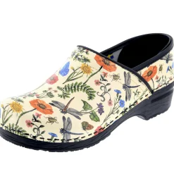 BJORK PROFESSIONAL Dahlia Leather Clogs