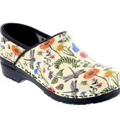 BJORK PROFESSIONAL Dahlia Leather Clogs