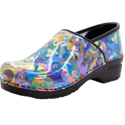 BJORK PROFESSIONAL Elise Leather Clogs - CLOSEOUT