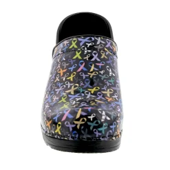BJORK PROFESSIONAL HOPE Ribbons Leather Clogs - CLOSEOUT
