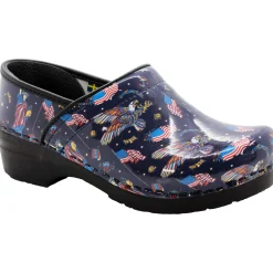 BJORK PROFESSIONAL Liberty Leather Clogs - CLOSEOUT