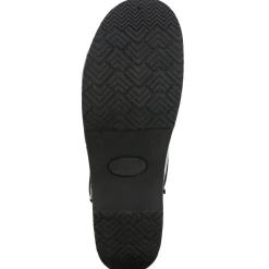 BJORK PROFESSIONAL Men's Black Cabrio Leather Clogs - CLOSEOUT