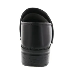 BJORK PROFESSIONAL Men's Black Cabrio Leather Clogs - CLOSEOUT