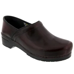 BJORK PROFESSIONAL Men's Cabrio Leather Clogs - CLOSEOUT