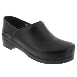 BJORK PROFESSIONAL Men's Cabrio Leather Clogs - CLOSEOUT