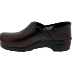 BJORK PROFESSIONAL Men's Cabrio Leather Clogs - CLOSEOUT