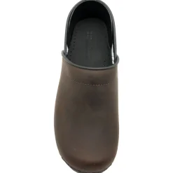 BJORK PROFESSIONAL Men's Oiled Leather Clogs - CLOSEOUT