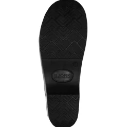 BJORK PROFESSIONAL Mysa Natural Tooled Leather Clogs