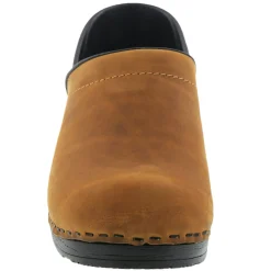 BJORK PROFESSIONAL Oiled Leather Clogs - CLOSEOUT