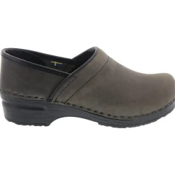 BJORK PROFESSIONAL Oiled Leather Clogs - CLOSEOUT