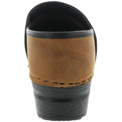 BJORK PROFESSIONAL Oiled Leather Clogs - CLOSEOUT