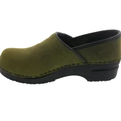 BJORK PROFESSIONAL Oiled Leather Clogs - CLOSEOUT