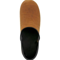 BJORK PROFESSIONAL Oiled Leather Clogs - CLOSEOUT