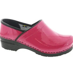 BJORK PROFESSIONAL Patent Leather Clogs