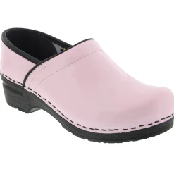 BJORK PROFESSIONAL Patent Leather Clogs