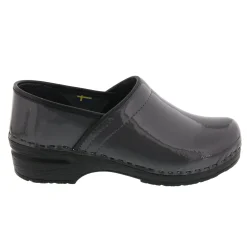 BJORK PROFESSIONAL Patent Leather Clogs