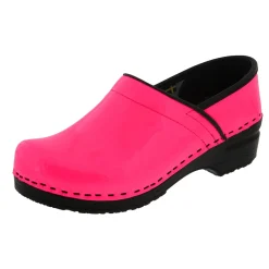 BJORK PROFESSIONAL Patent Leather Clogs