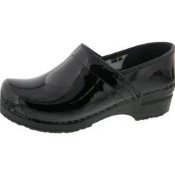 BJORK PROFESSIONAL Patent Leather Clogs