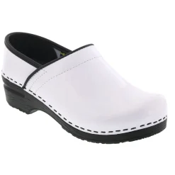 BJORK PROFESSIONAL Patent Leather Clogs