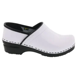 BJORK PROFESSIONAL Patent Leather Clogs