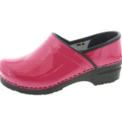 BJORK PROFESSIONAL Patent Leather Clogs
