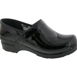 BJORK PROFESSIONAL Patent Leather Clogs