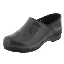 BJORK PROFESSIONAL Patent Leather Clogs