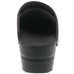 BJORK STELLA Open Back Cabrio Leather Clogs