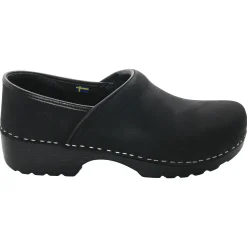BJORK Swedish Men's Pro Oiled Leather Clogs