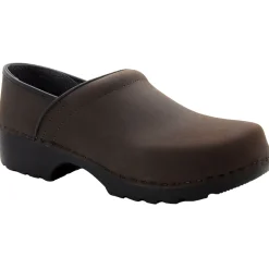 BJORK Swedish Men's Pro Oiled Leather Clogs